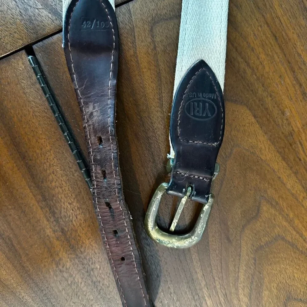 YRI DeBordieu, SC ribbon blue and navy belt